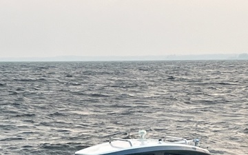 Coast Guard Air Station Traverse City rescues one on Lake Michigan