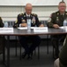 Competitors in the National Guard's 2025 National Best Warrior Competition appear before the board