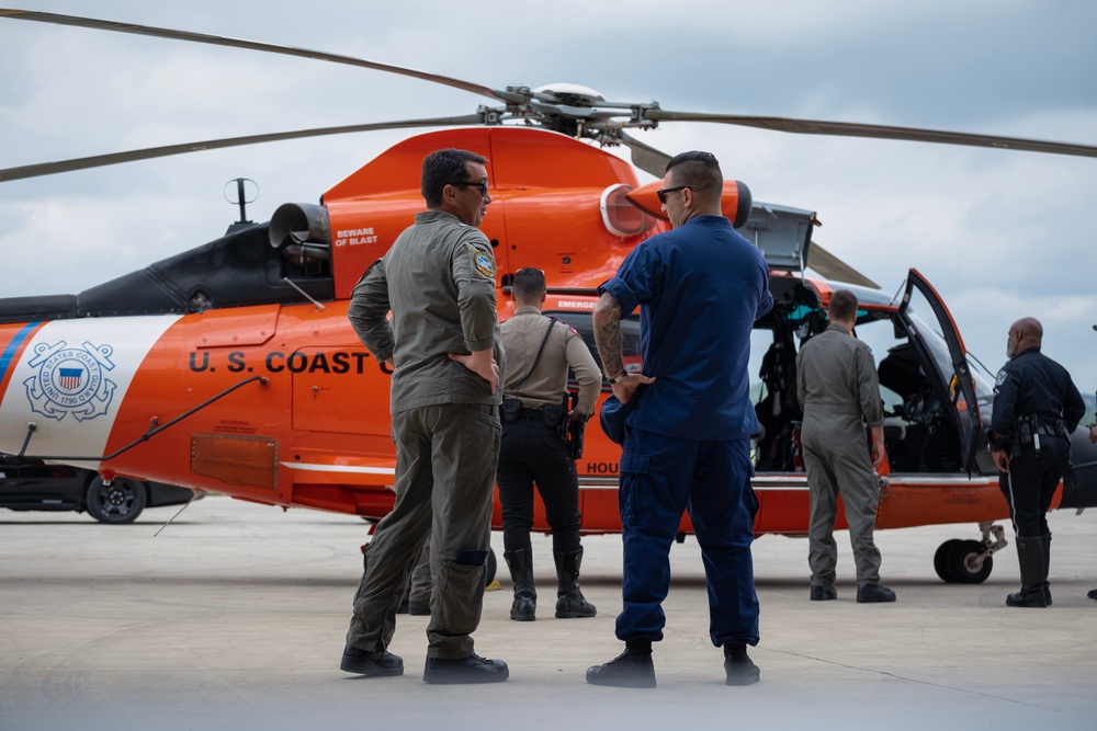 U.S. Coast Guard responds to Kerrville, Texas floods