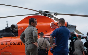 U.S. Coast Guard responds to Kerrville, Texas floods