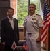 CFAS Commander Meets Saikai City Mayor
