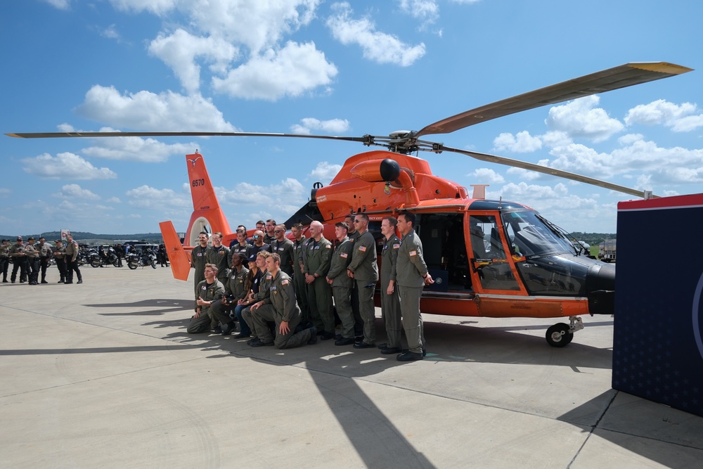 U.S. Coast Guard responds to Kerrville, Texas floods