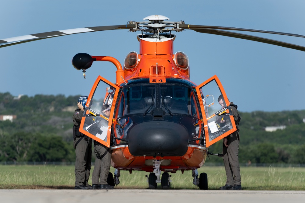 U.S. Coast Guard responds to Kerrville, Texas floods