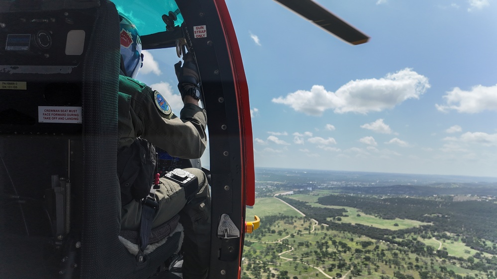 U.S. Coast Guard responds to Kerrville, Texas floods