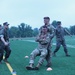 Spc. Jaden Hughes and Sgt. Matthew Lee participates in the Marine Combat Fitness test-2025 National Best Warrior