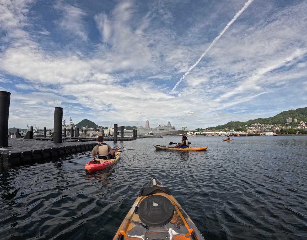 CFAS Conducts Kayak Cleanup Event