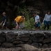 Air Force, Navy Volunteers Construct Rock Wall to Preserve and Protect Hawaiian Burial Vault