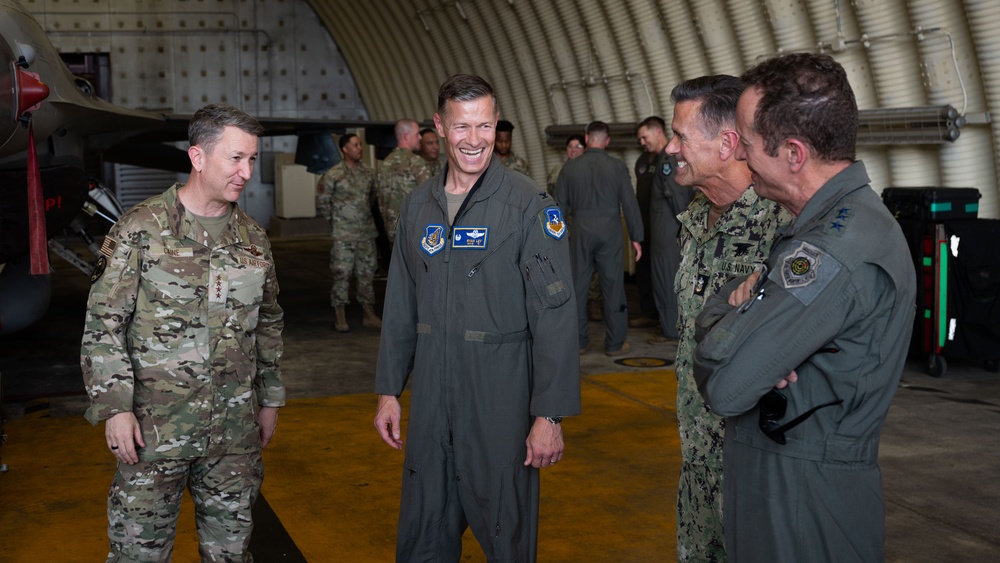 CJCS visits 51st Fighter Wing, engages with Mustang Airmen