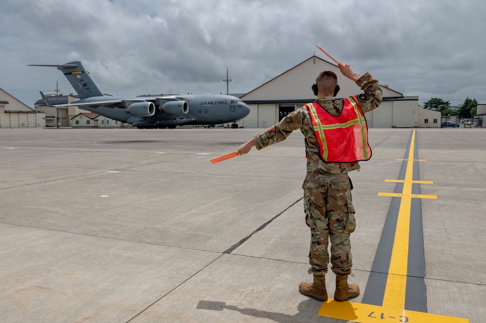 Tactical Resupply: C-17 Delivers Critical Gear during REFORPAC 2025