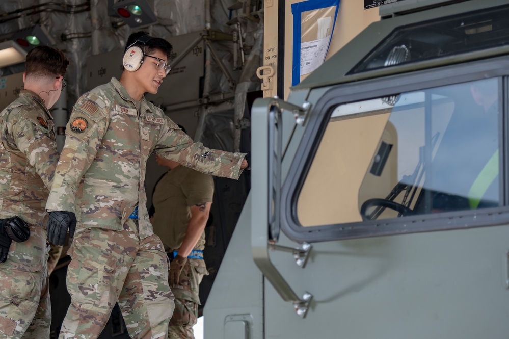 Tactical Resupply: C-17 Delivers Critical Gear during REFORPAC 2025