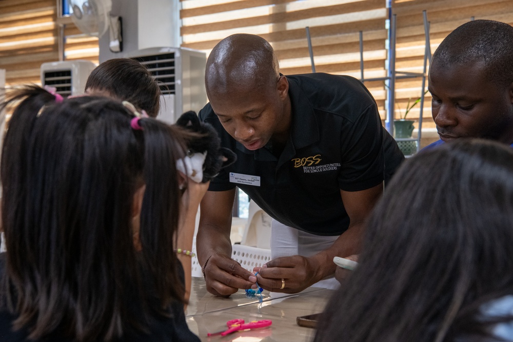 BOSS Soldiers make a difference in their community
