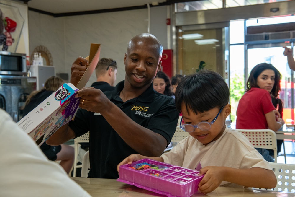 BOSS Soldiers make a difference in their community