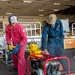 USS Essex Damage Controlman conduct P100 pump maintenance.
