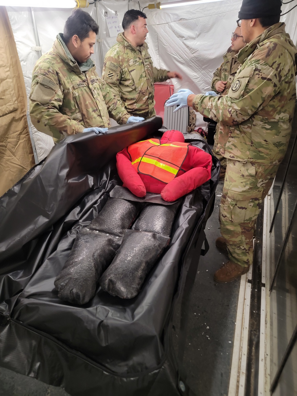Honoring the Fallen Below Freezing Point: The 962nd Quartermaster (Mortuary Affairs) Company Sets the Standard in Cold-Weather Operations