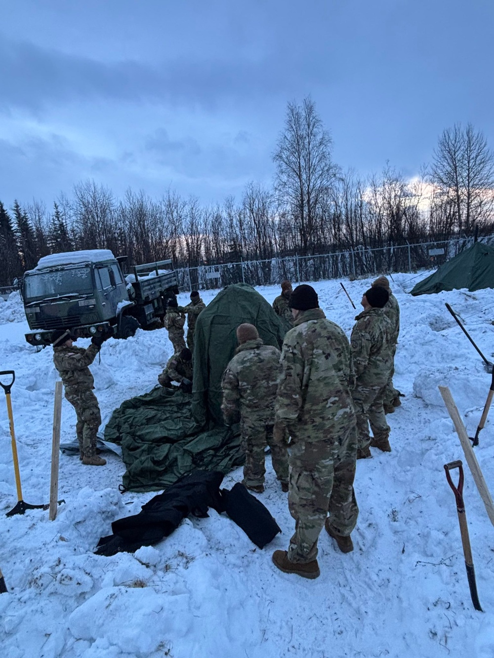 Honoring the Fallen Below Freezing Point: The 962nd Quartermaster (Mortuary Affairs) Company Sets the Standard in Cold-Weather Operations