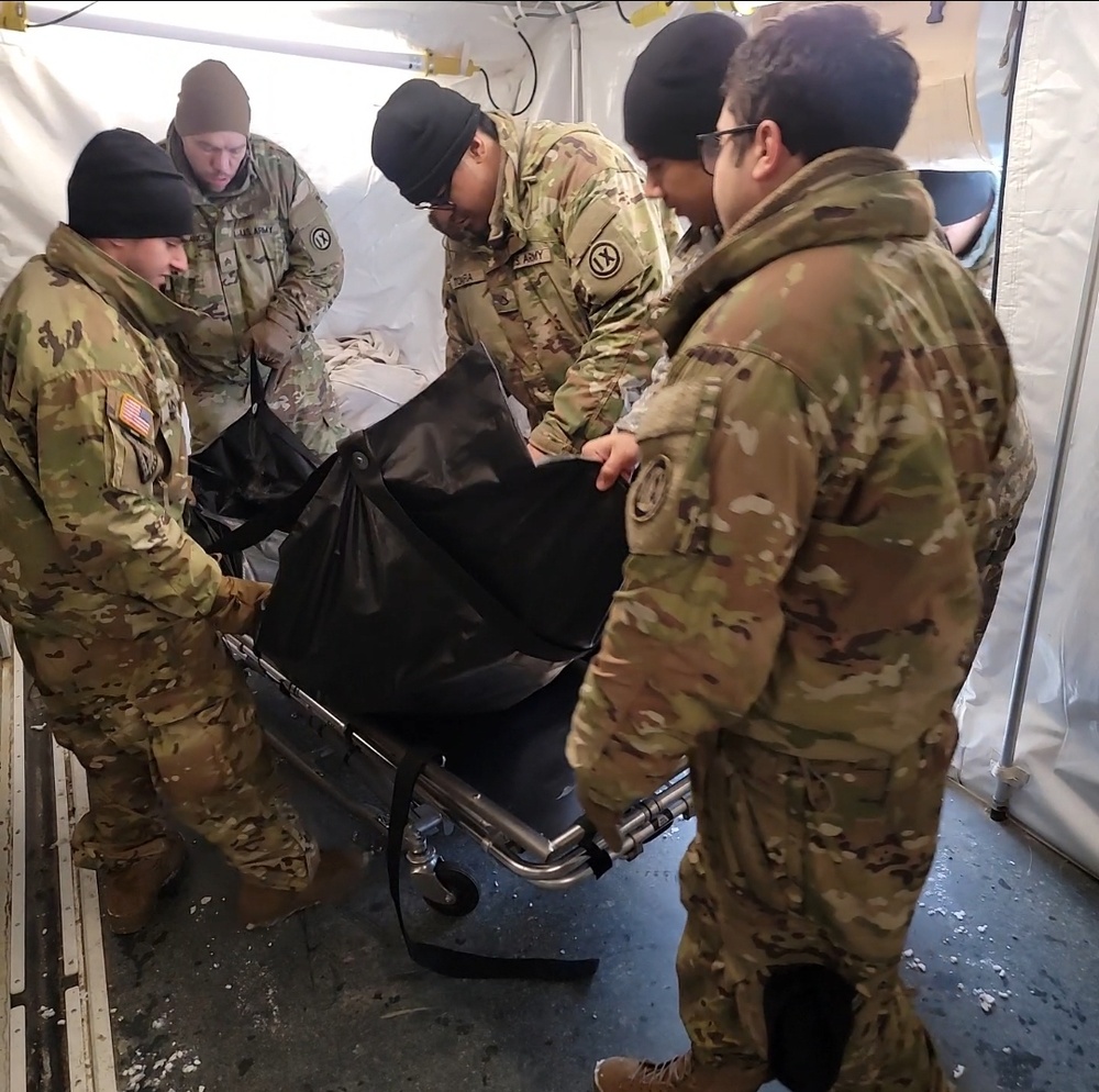 Honoring the Fallen Below Freezing Point: The 962nd Quartermaster (Mortuary Affairs) Company Sets the Standard in Cold-Weather Operations