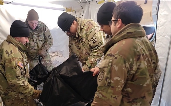 Honoring the Fallen Below Freezing Point: The 962nd Quartermaster (Mortuary Affairs) Company Sets the Standard in Cold-Weather Operations