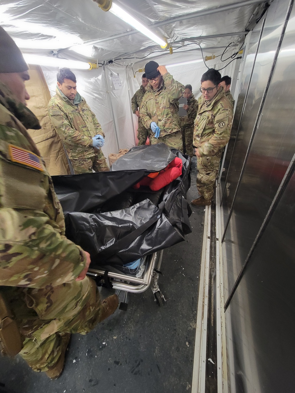 Honoring the Fallen Below Freezing Point: The 962nd Quartermaster (Mortuary Affairs) Company Sets the Standard in Cold-Weather Operations