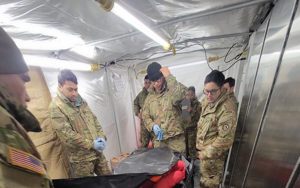 Honoring the Fallen Below Freezing Point: The 962nd Quartermaster (Mortuary Affairs) Company Sets the Standard in Cold-Weather Operations