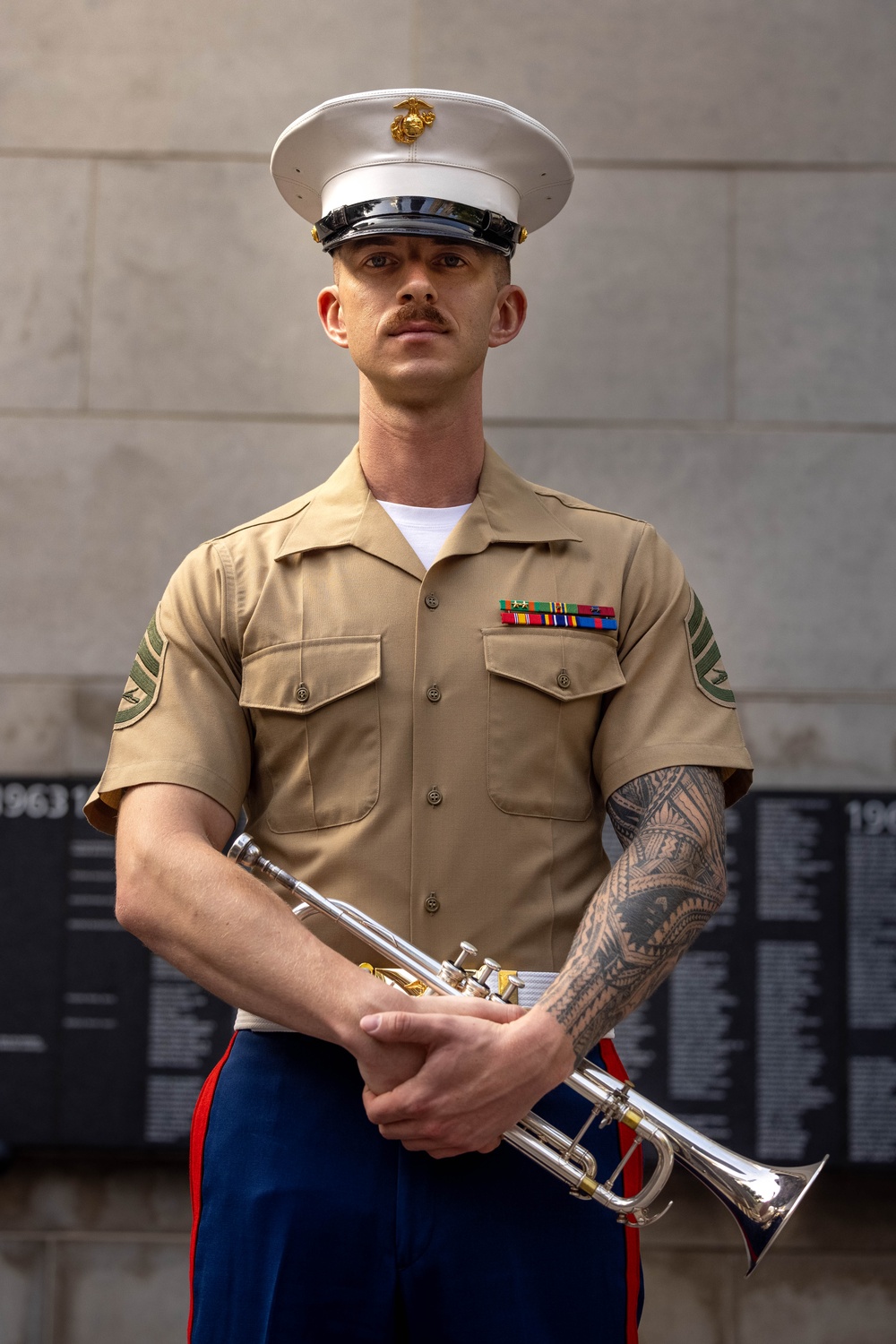 Wreath Laying Ceremony for Cpl. Benjamin Desilets and Operation Iraqi Freedom Chicago Marine Week 2025&amp;#xA;
