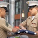 Marines present Morning Colors at Chicago Marine Week 2025