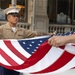Marines present Morning Colors at Chicago Marine Week 2025