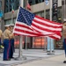 Marines present Morning Colors at Chicago Marine Week 2025