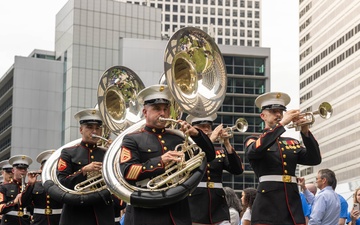 Make-A-Wish Ceremony at Chicago Marine Week 2025