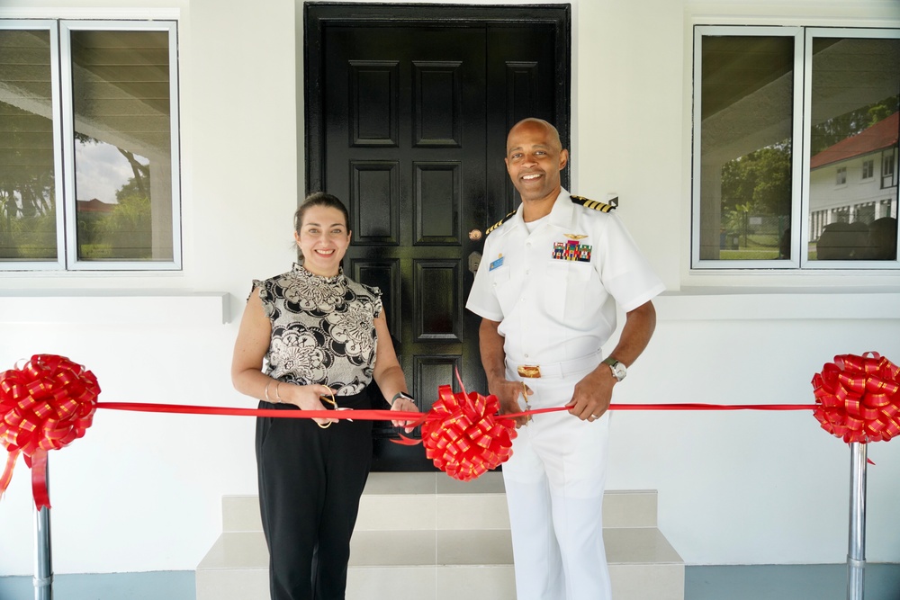 Ribbon Cutting Ceremony for Sembawang Black and White Historical Housing