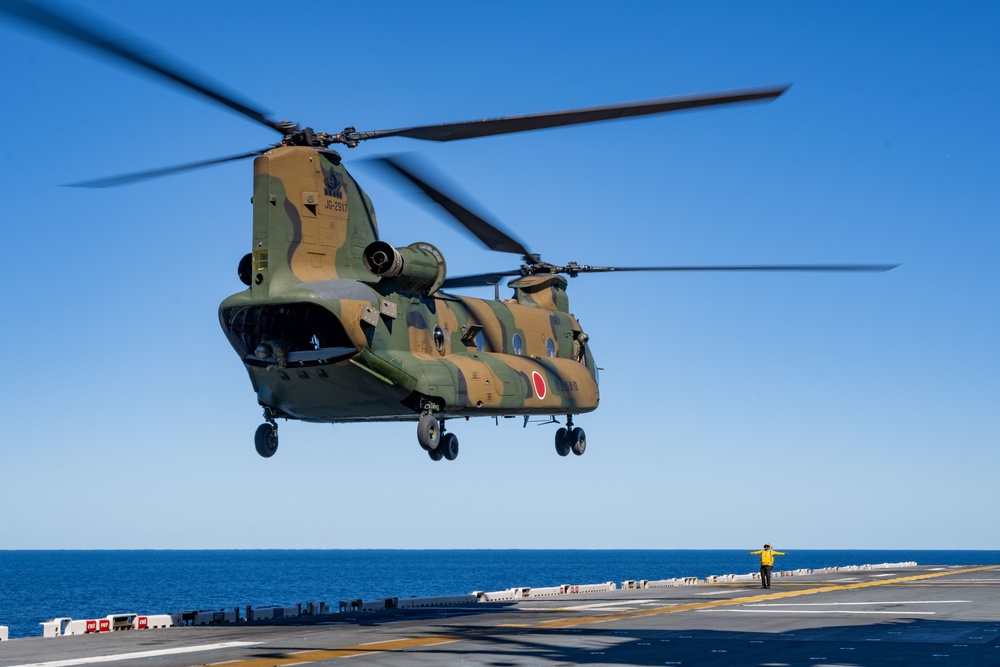 USS America Conducts Flight Operations during Exercise Talisman Sabre
