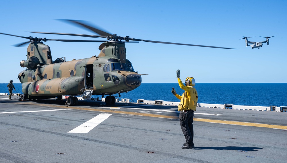 USS America Conducts Flight Operations during Exercise Talisman Sabre