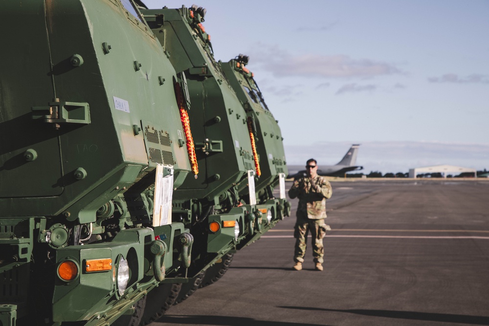 25th Infantry Division receives HIMARS