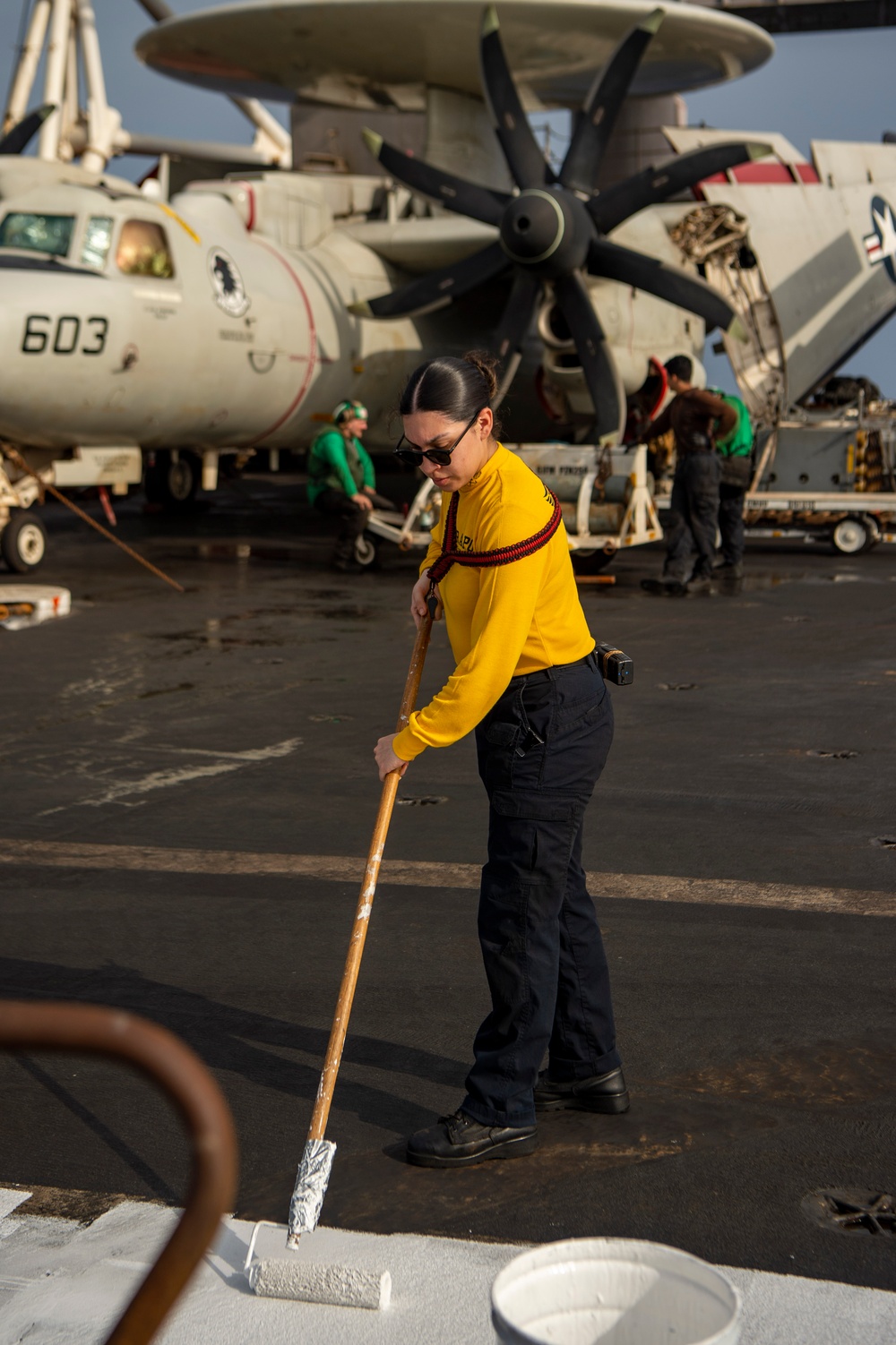 USS Carl Vinson (CVN 70) Conducts Routine Operations in the Indian Ocean