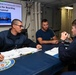 Coast Guard Cutter Stratton crewmembers conduct training at sea