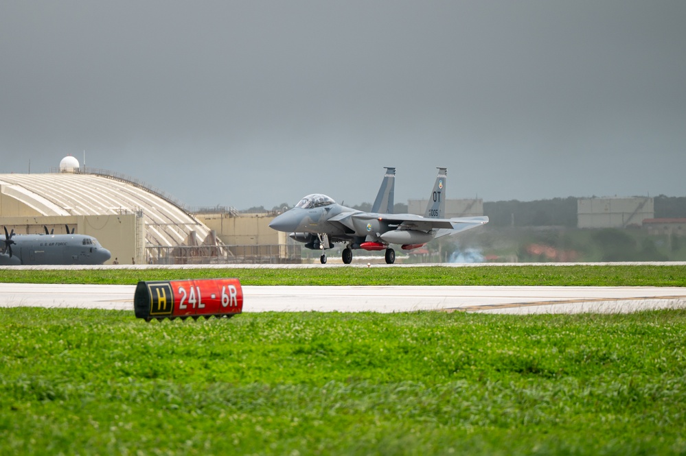 Eglin test squadron positions in Guam ahead of Resolute Force Pacific