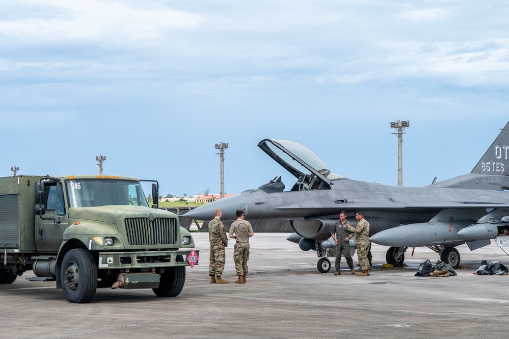 Eglin test squadron positions in Guam ahead of Resolute Force Pacific