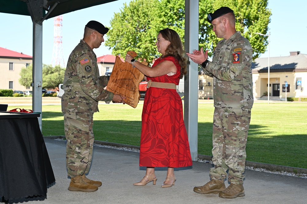 U.S. Army Garrison Italy Award Ceremony, Col. Scott W. Horrigan