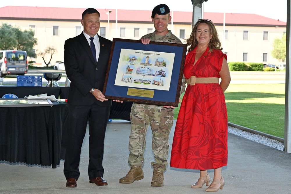 U.S. Army Garrison Italy Award Ceremony, Col. Scott W. Horrigan