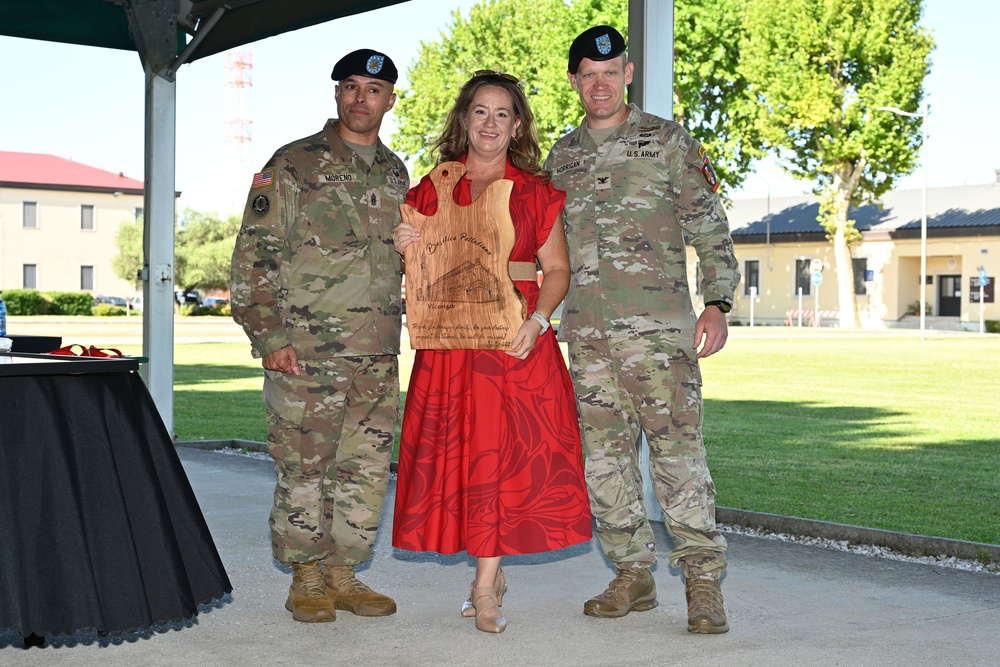 U.S. Army Garrison Italy Award Ceremony, Col. Scott W. Horrigan