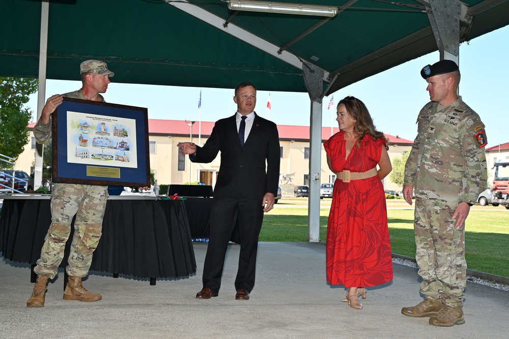 U.S. Army Garrison Italy Award Ceremony, Col. Scott W. Horrigan