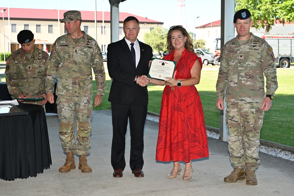 U.S. Army Garrison Italy Award Ceremony, Col. Scott W. Horrigan
