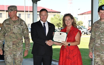 U.S. Army Garrison Italy Award Ceremony, Col. Scott W. Horrigan