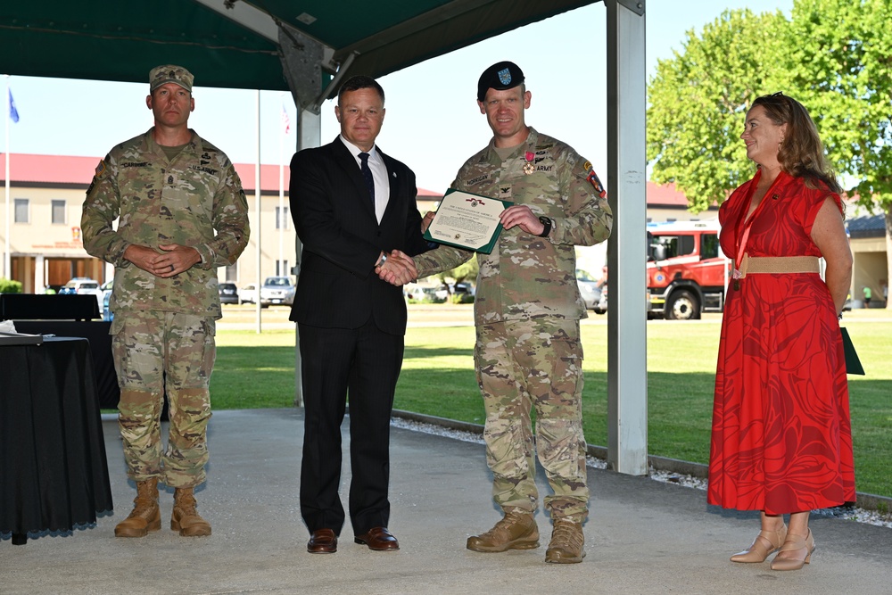 U.S. Army Garrison Italy Award Ceremony, Col. Scott W. Horrigan