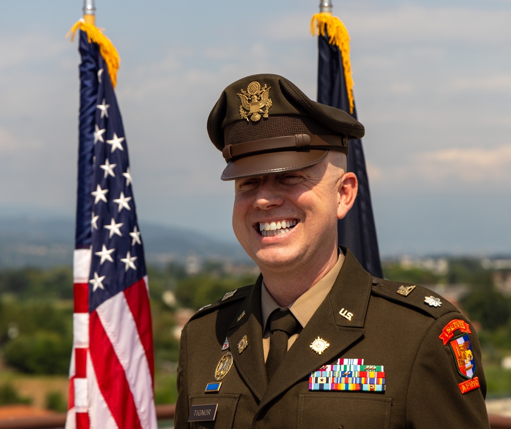 Lt. Col. Alex Tignor promotes to Col.