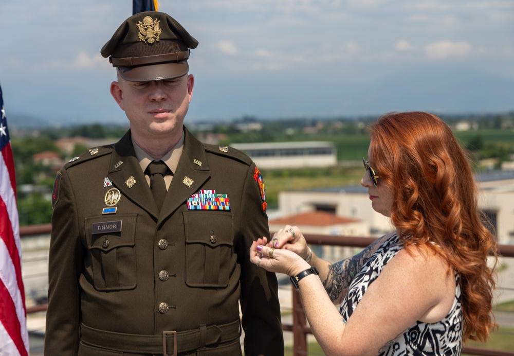 Lt. Col. Alex Tignor promotes to Col.