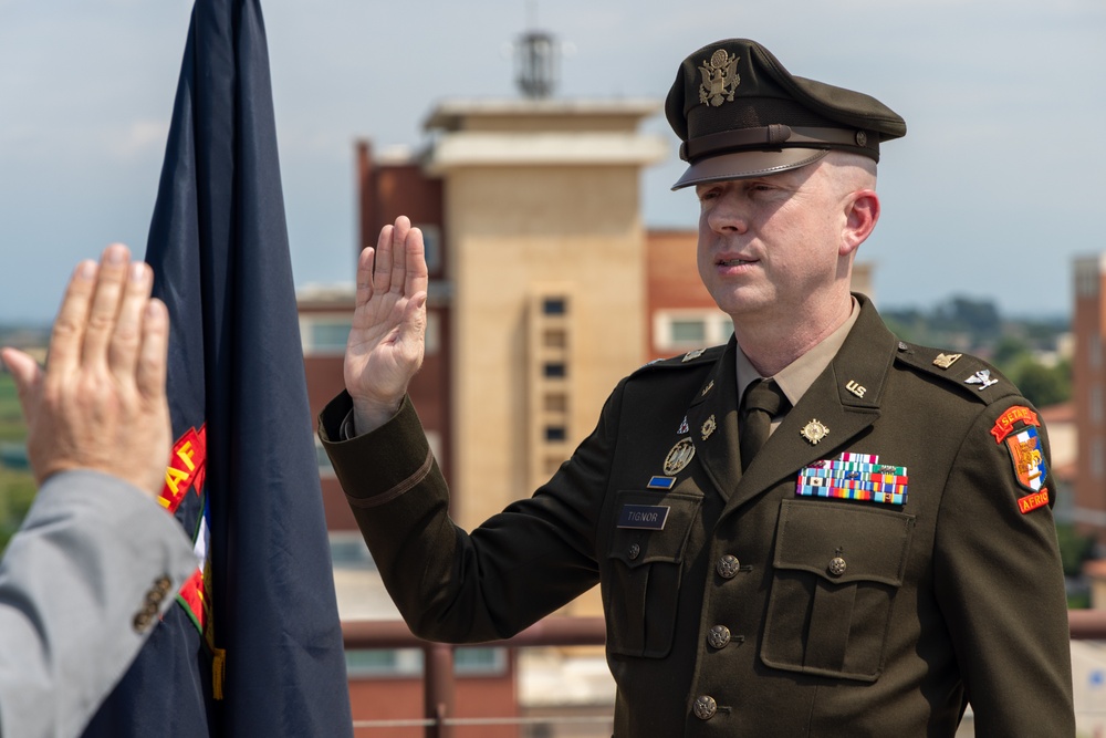 Lt. Col. Alex Tignor promotes to Col.