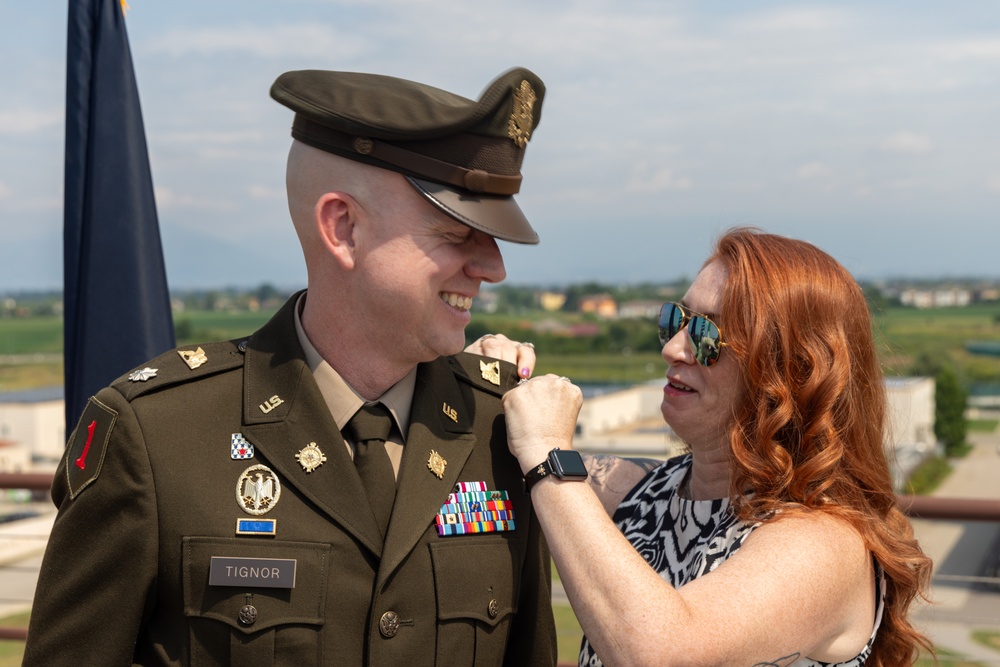 Lt. Col. Alex Tignor promotes to Col.