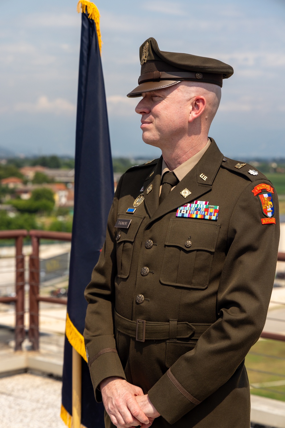 Lt. Col. Alex Tignor promotes to Col.