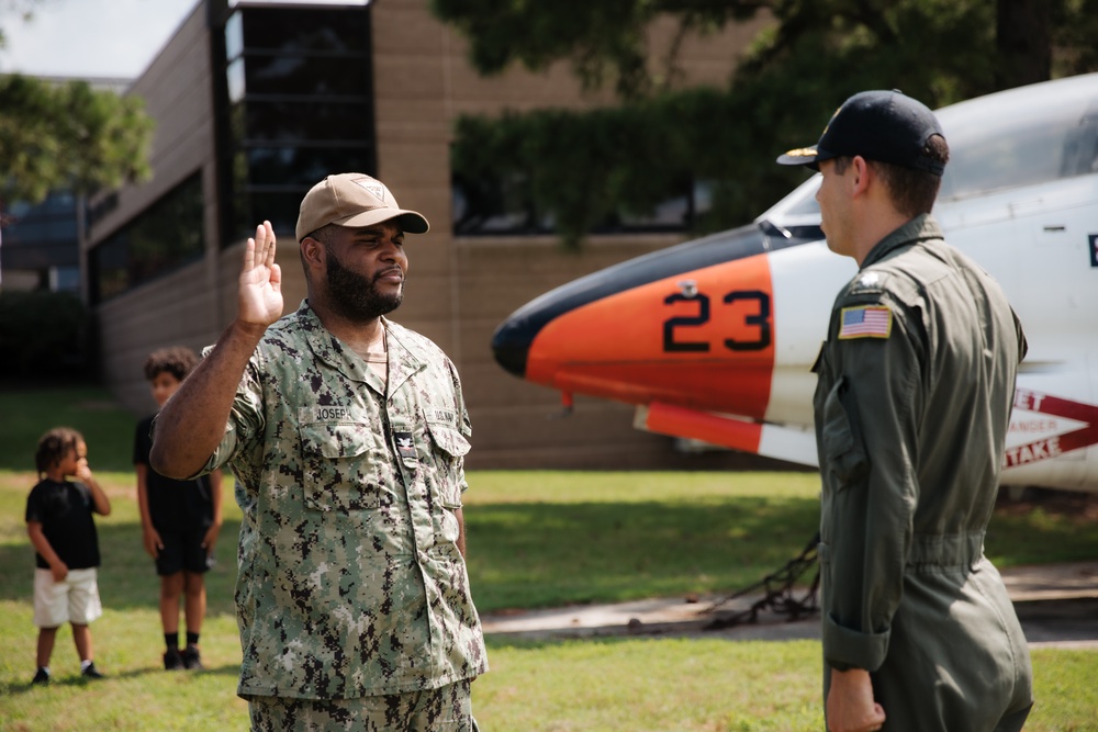 Reenlistment at Naval Air Station Patuxent River