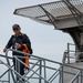 USS Santa Barbara (LCS 32) pulls into Chuk Samet Port